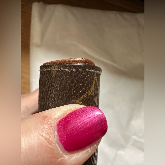 Authentic Louis Vuitton Wallet W/ Kiss Lock Vintage - Picture 16 of 16